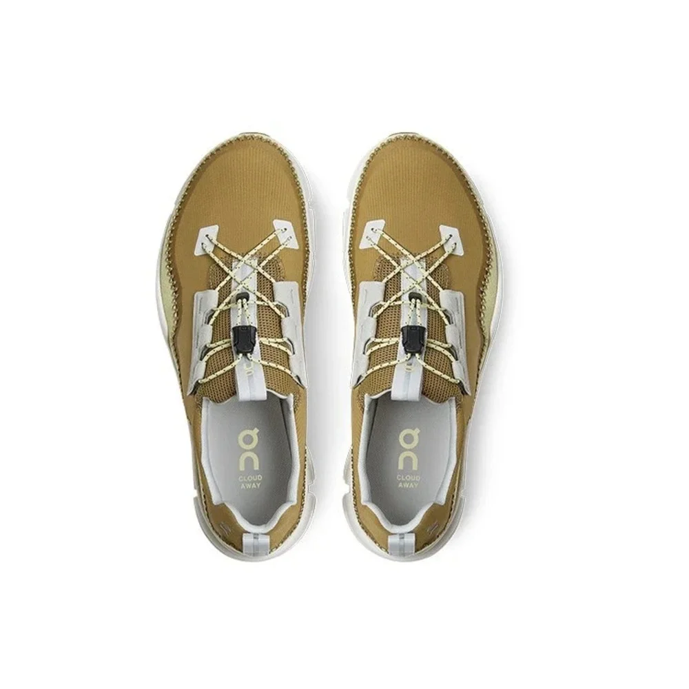 On Cloud Cloudaway Mens Size 10.5 Shoes Sneakers Bronze/White Running Laceless